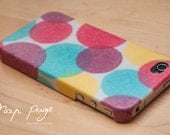 iphone 4 case , iphone 4s case , case for Iphone 4 Blackberry mobile Case handmade: Colorful circle - NapPage iphone 4 case , iphone 4s case , case for Iphone 4 Blackberry mobile Case handmade: Colorful circle - NapPage