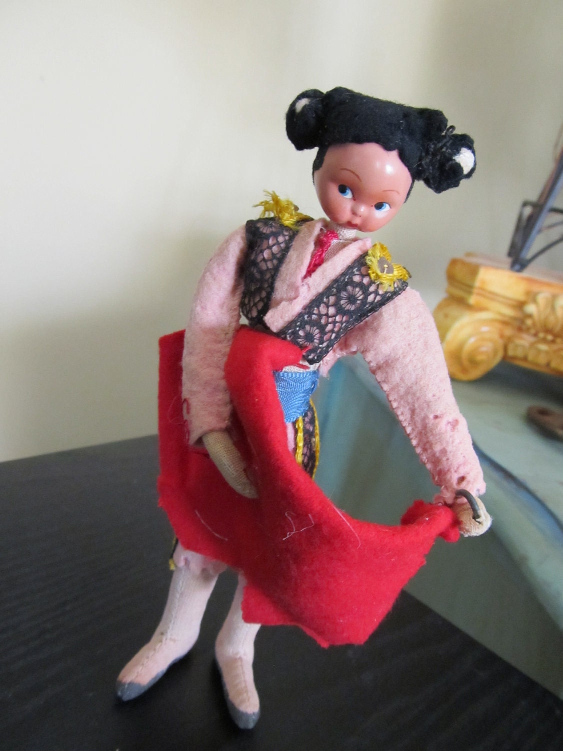 Fifties Matador Souvenir Doll Please Someone Reclaim and Restore Him