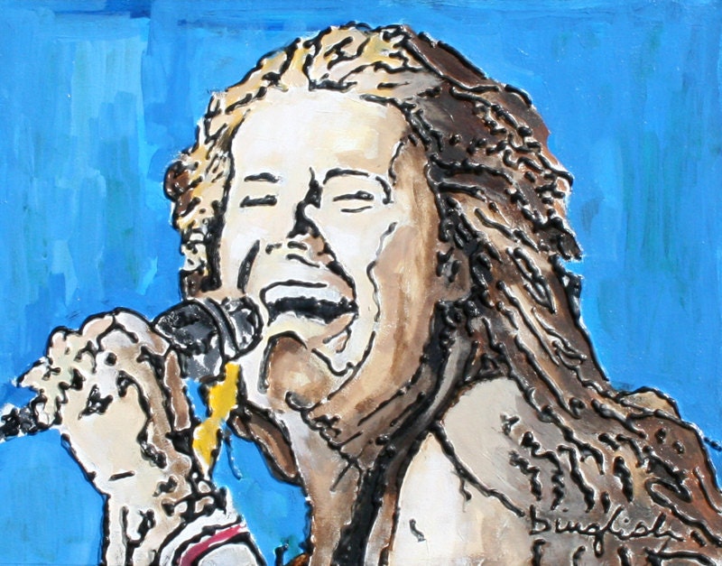 Janis Joplin Original Painting