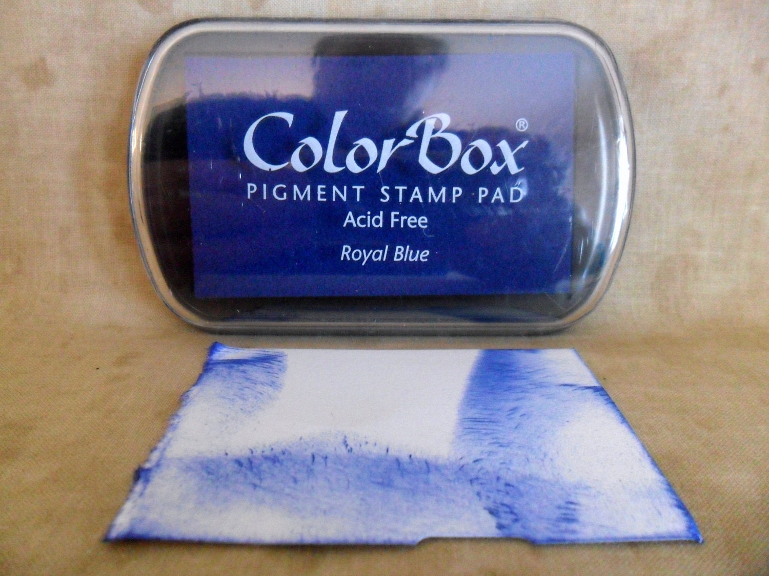 Colorbox Royal Blue Pigment Ink Stamp Pad-FREE SHIPPING