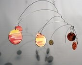 Designer Mobile Sculpture - Hanging Art - Calder Style