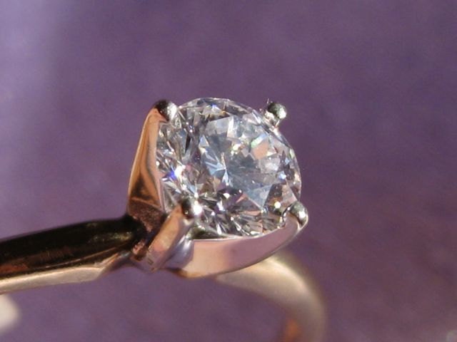 Diamond Solitaire Engagement Ring