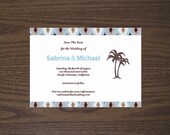 Pulp Wedding - Save the Date (Ikat)