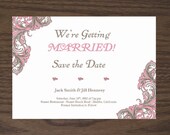 Pulp Wedding - Save the Date Announcement