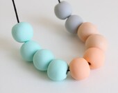 Pastel mint necklace