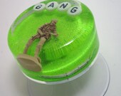 Waterproof Art for your Shower: Tiny Green Army Guy - BANG