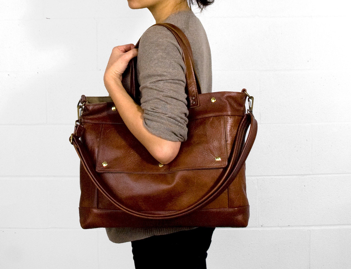 Archive Bag in Chestnut Brown - Ready to Ship