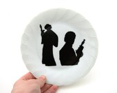 Star Wars (R) Personalized Ring Plate, Han Solo (R) and Princess Leia (R) for Wedding