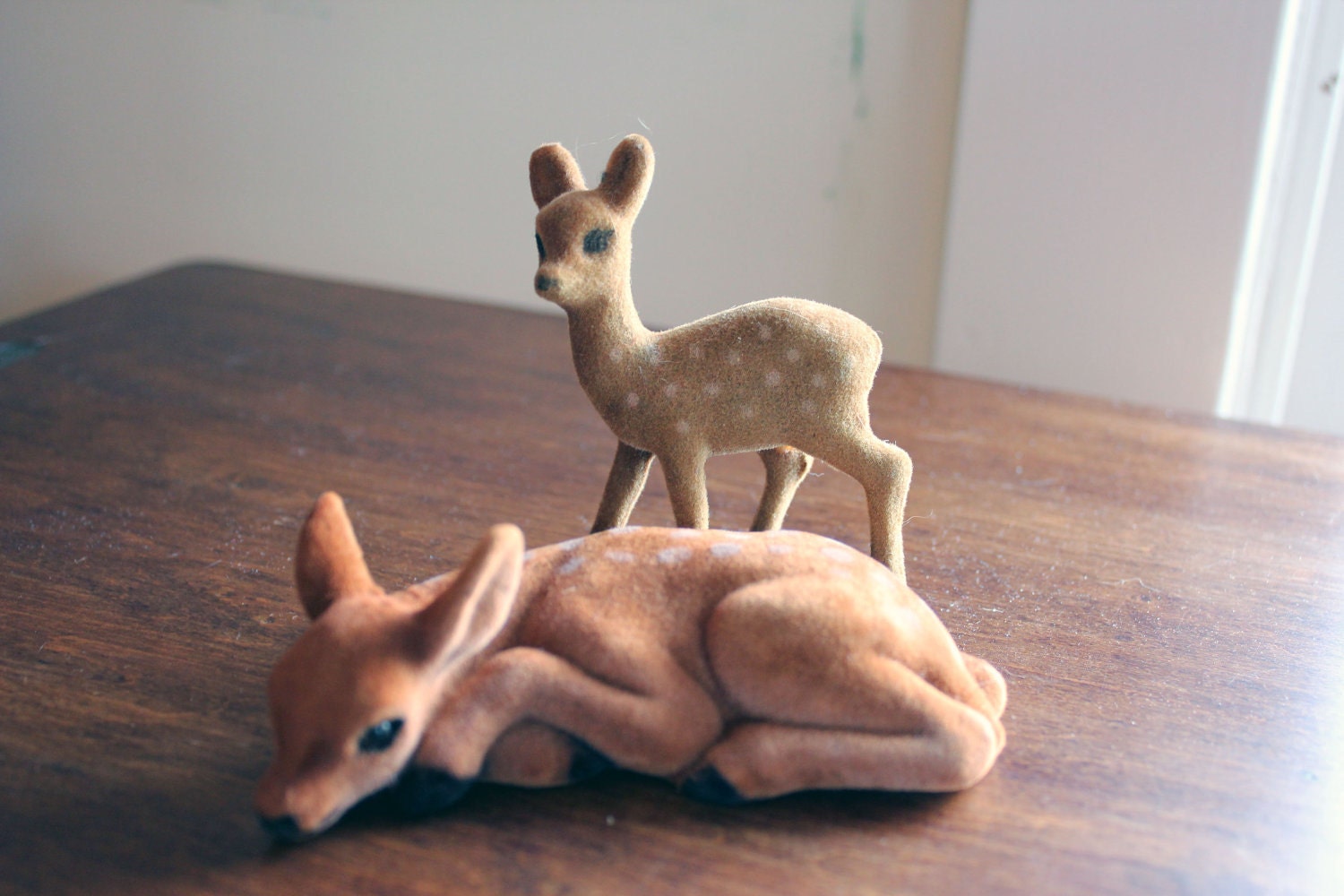 Fawn with Doe