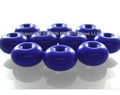 Glass Beads Lampwork sra Medium Lapis SPACER SHOP
