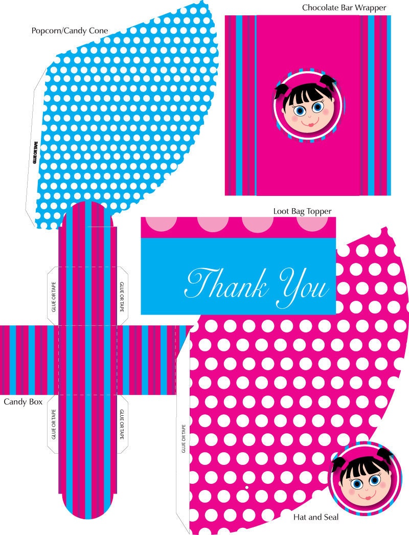 Sleepover Birthday Party Accessory Package