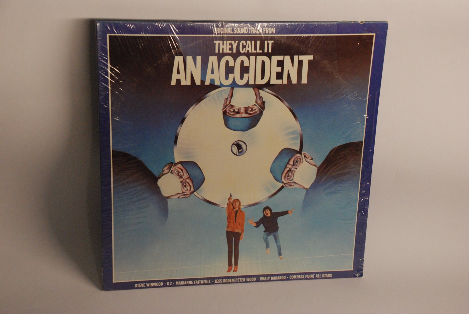 SPRING SALE They Call It An Accident - Original Soundtrack LP Vinyl Album Record 1982 Electronic Rock Stage and Screen