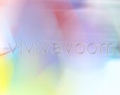 Abstract whimsical balloon colour rainbow shadows purple yellow blue red photograph 8 x 10