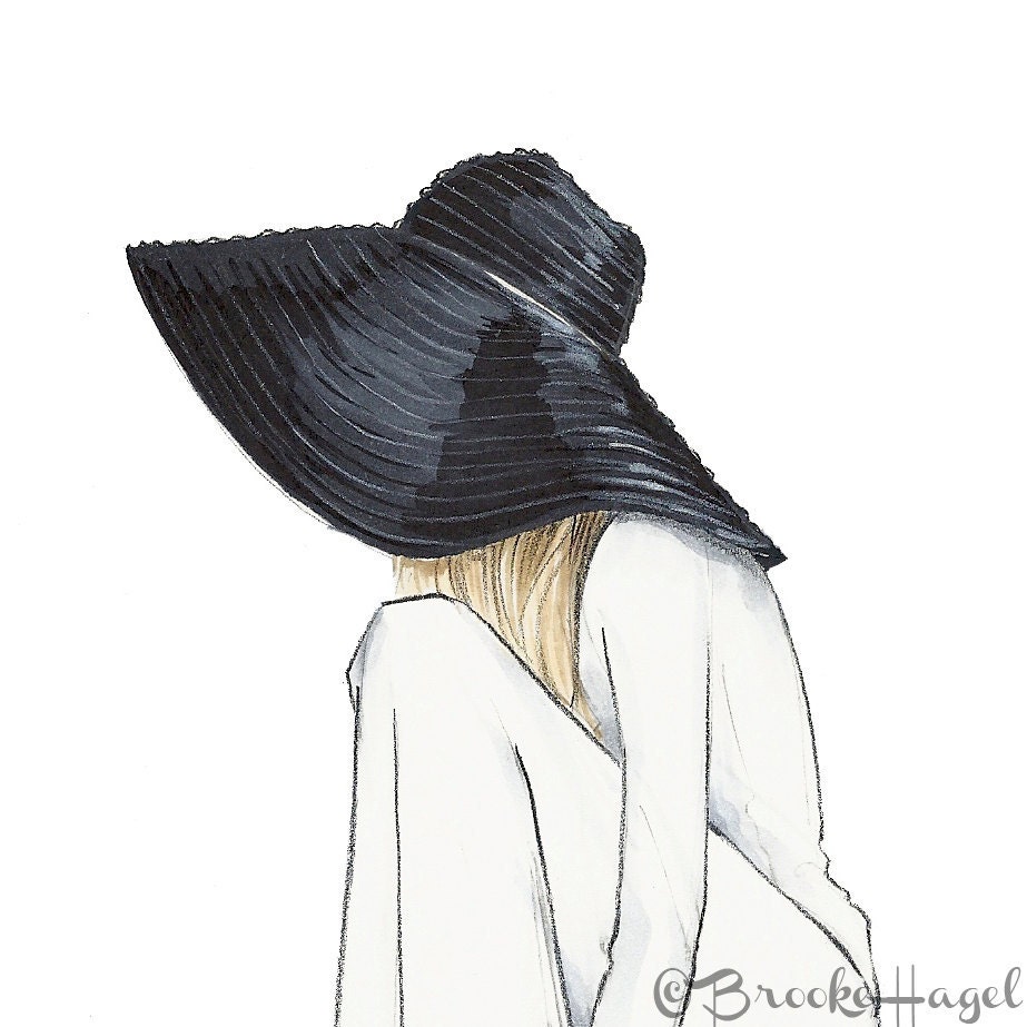 Miriam - Illustration Print - by Brooke Hagel