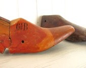instant collection vintage wooden shoe forms