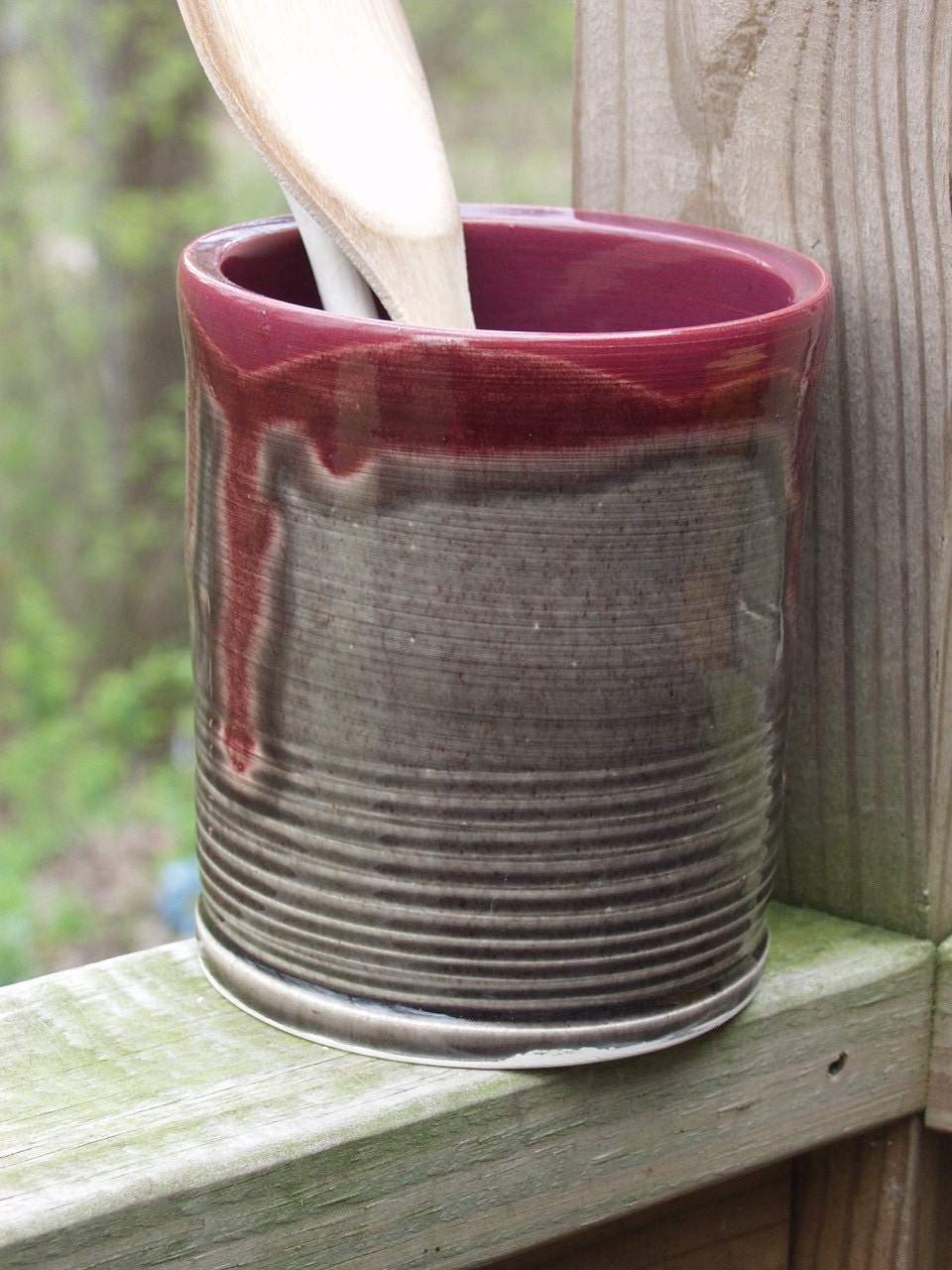 Utensil Holder Vase Small Perfect for Mom Ready to ship