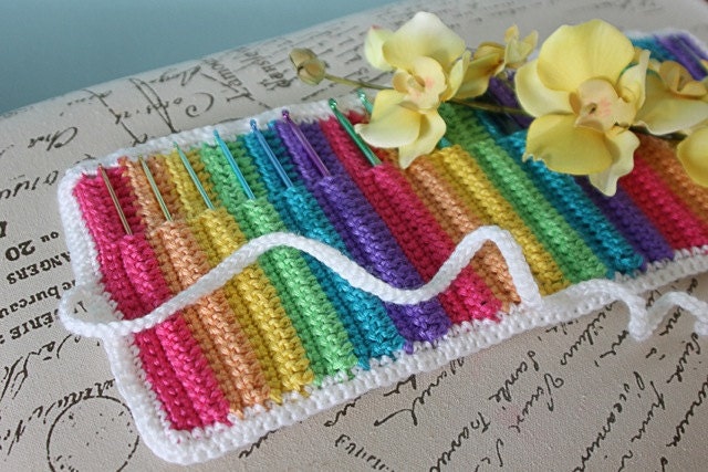 CROCHET PATTERN PDF Love Knot Crochet Hook Organizer - Permission To Sell Finished Items