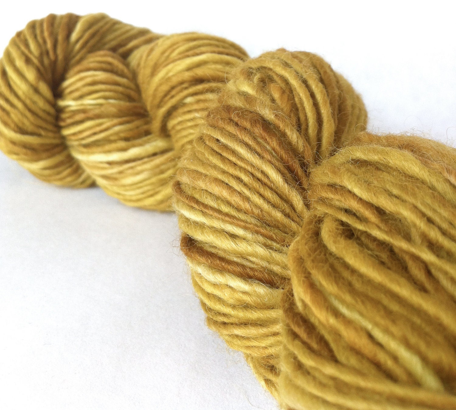 Greed - handspun yarn, worsted weight