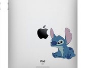 Stitch -- iPad Decal iPad Stickers iPad Decals Apple Vinyl Decal for Apple iPad1 / iPad2/ iPad3/Macbook Pro