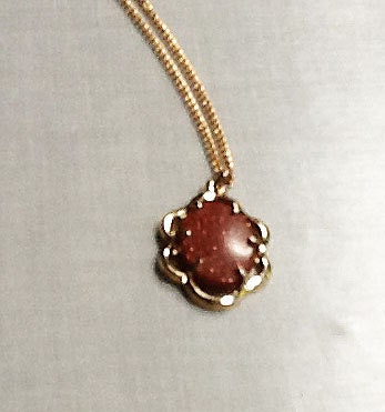 Goldstone Pendant