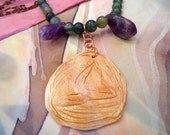 Yoga Pendant Beaded Necklace