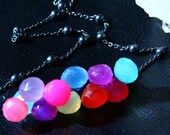 ON SALE Chalcedony Necklace by Amanda Lynne LUXE