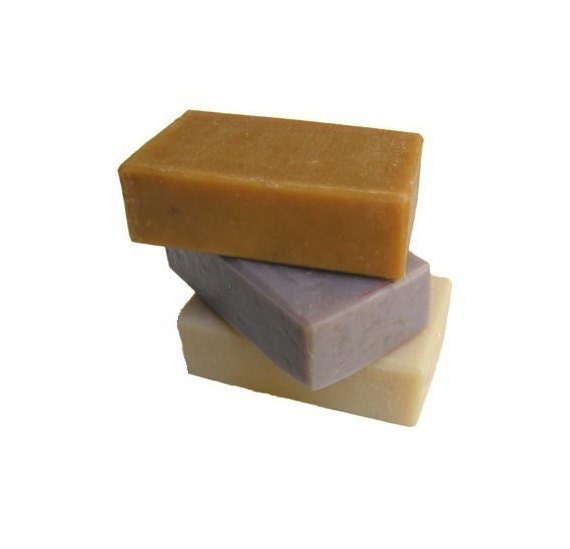 7 Big Soap bars  - Handmade Soap Vegan Soap Cold Process Blue Surfer Dude Chai Tea Daydream Cinnamon Roll etc