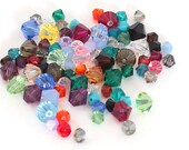 Northern Lights Bicone Crystal Mix - 90 Swarovski Crystals - 6mm and 4mm