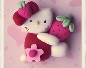 Berry Sweet Hello Kitty bead/charm/bow center
