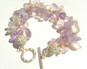 ON SALE Amethyst Bracelet by Amanda Lynne LUXE