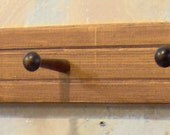 Red Mahagony 24 inch hand towel wash cloth pine wood bar