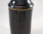 Decorative Lidded Storage Jar or Urn Wheel Thrown Pottery