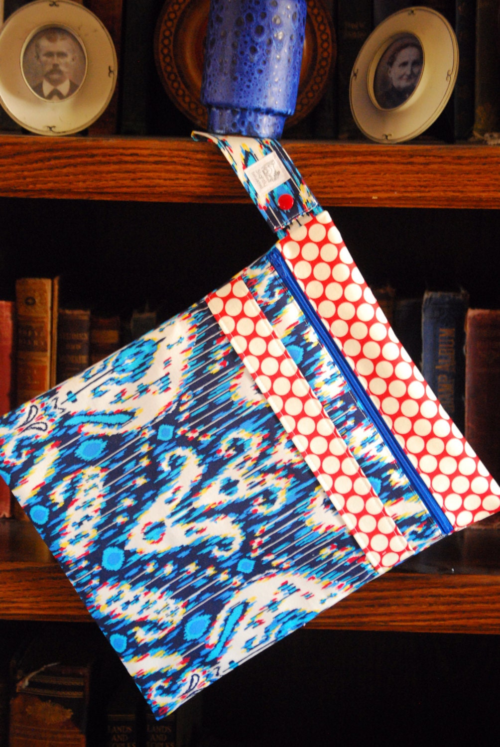 Large Wet Bag - for anything wet, stinky or sticky - Amy Butler Lark
