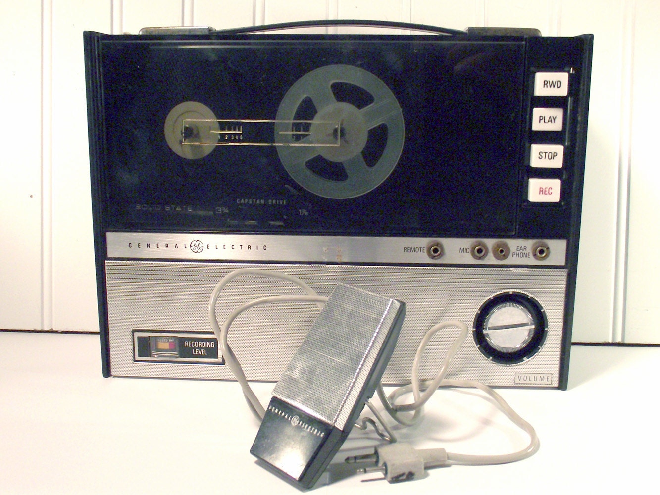 GE Reel to Reel Tape Recorder 1960's