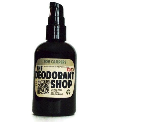 Campers Deodorant Cream Natural  Deoderant Lotion Vegan and Pure Natural Ingredients for Sensitive Skin