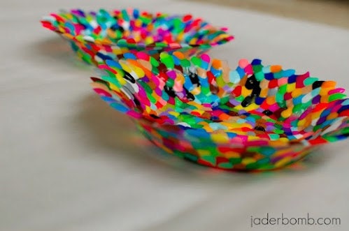 Beaded Bowls - HomemadeBowls- Perler Beads