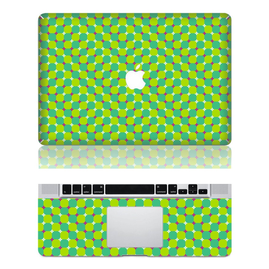 Green-- Mac Decal Macbook Stickers Macbook Decals Apple Decal Macbook Pro Sticker Macbook Air iPad2 Decals