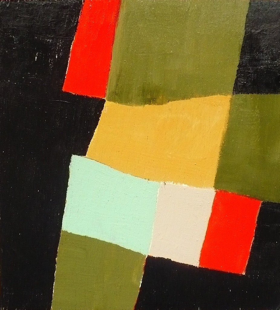 Small Original Abstract Painting Rumination 19