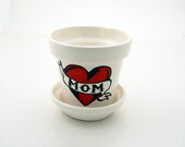 SALE Planter tattoo mom heart 50 perecent off