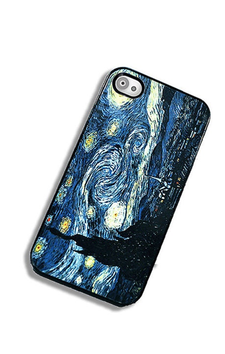 iPhone Case Starry Starry Night iPhone Hard Case / Fits Iphone 4, 4S