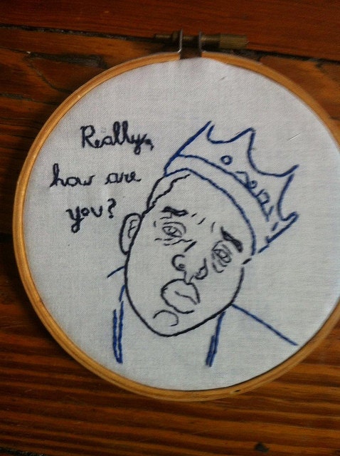 Biggie Smalls. Really, How are you