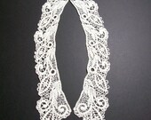 Ivory Venice Lace Applique Collar Set of 2 Pieces