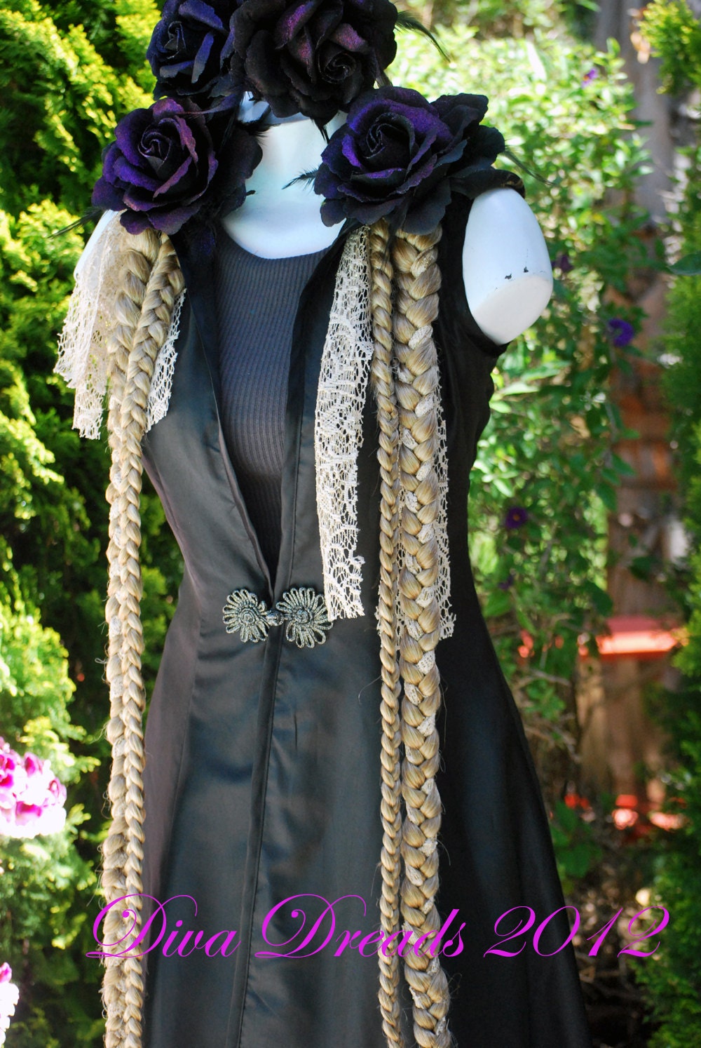 Diva Dreads XL Braided Falls Blonde
