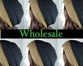 Wholesale Hats, Slouch Beanie Hats, Skater, Tams, Rasta, Hippie Lot of 6, CHOOSE YOUR COLORS