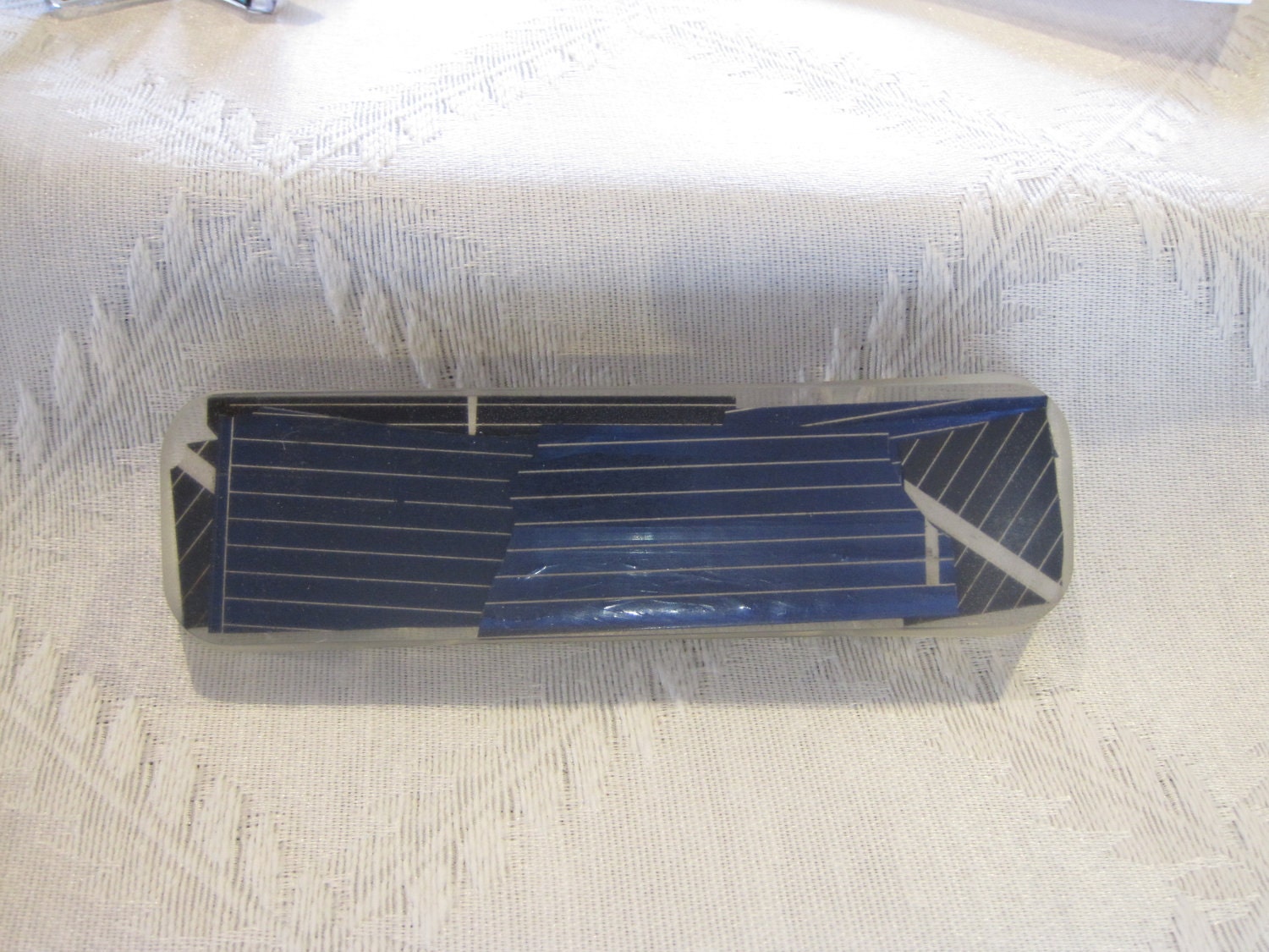 Large Solar Panel Barrette - 80mm