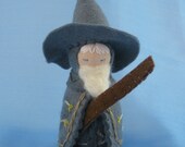 Grey Wizard Doll - Waldorf inspired