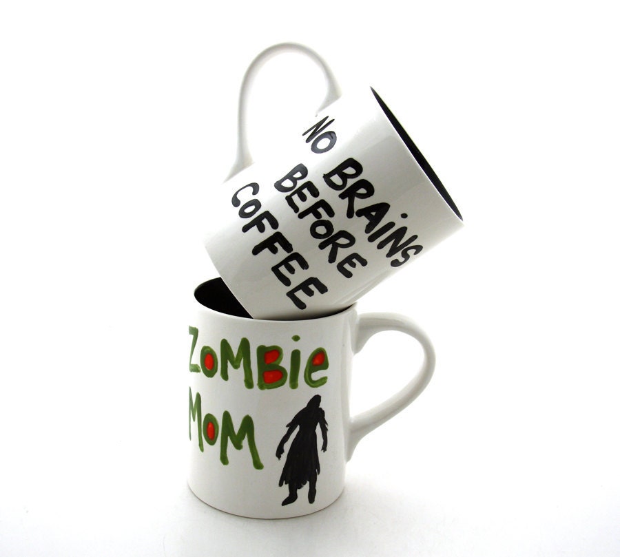 Funny Zombie Mug Zombie Mom Great for a baby shower