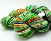 Golden Afternoon on Super Ego OVERSIZED HANK - hand dyed yarn