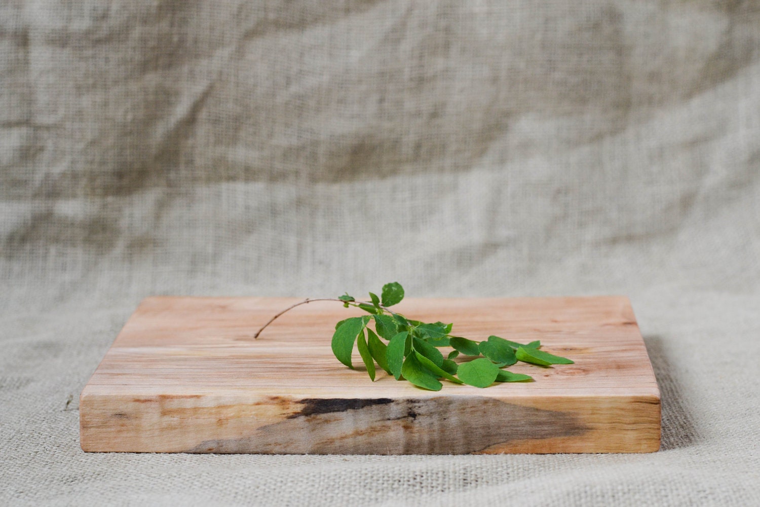 Woodland Cutting Board, Natural Edge Salvaged Maple 608