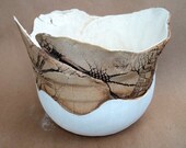 Tranquility  Hand Built Ceramic Bowl